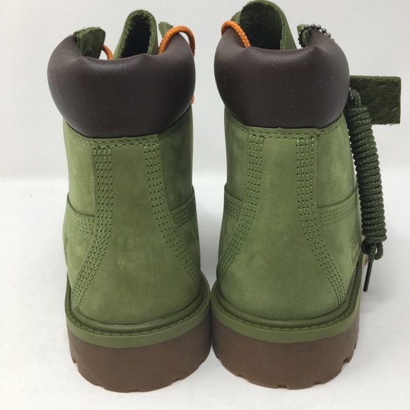 Timberland 6” Boot Green Youth AG30 - Picture 4 of 6